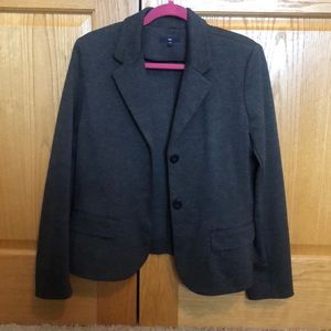 Gap Gray knit Blazer